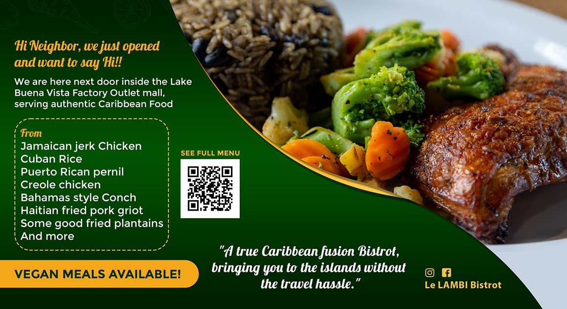 Business card for Lambi Bistrot