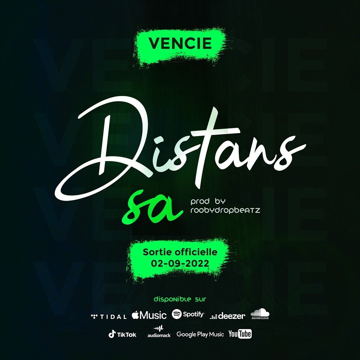 Flyer for Vencie “Distans sa”