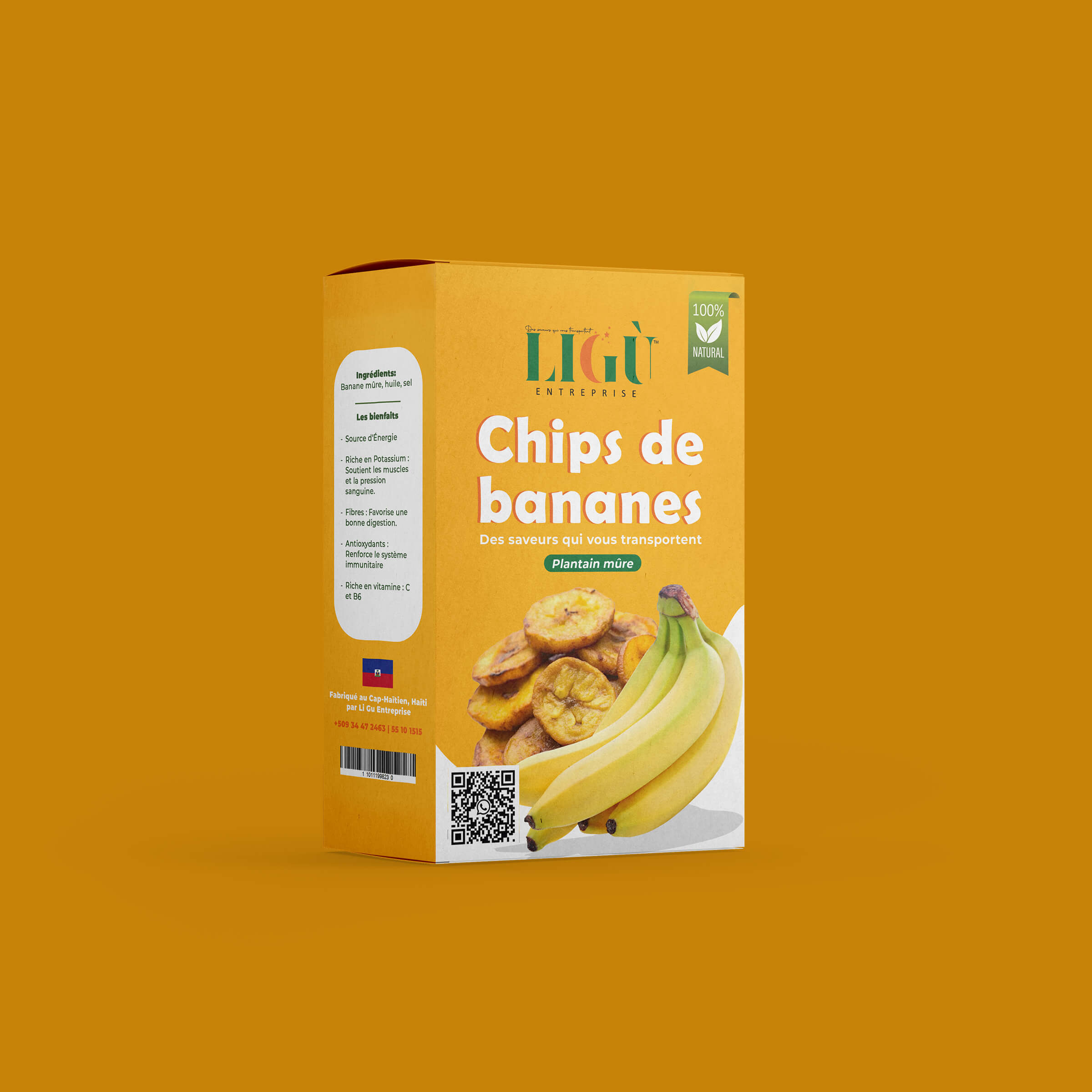 Packaging réaliser pour LIGU