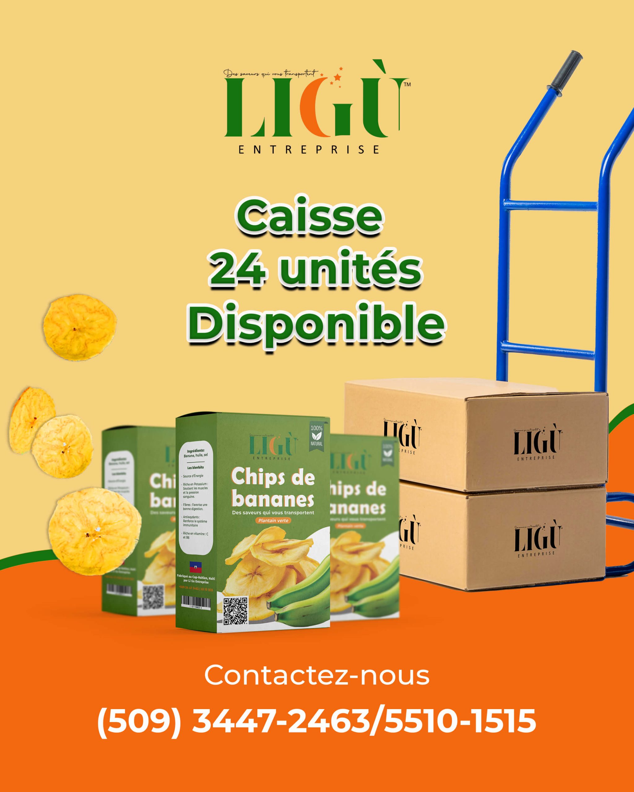Packaging réaliser pour LIGU