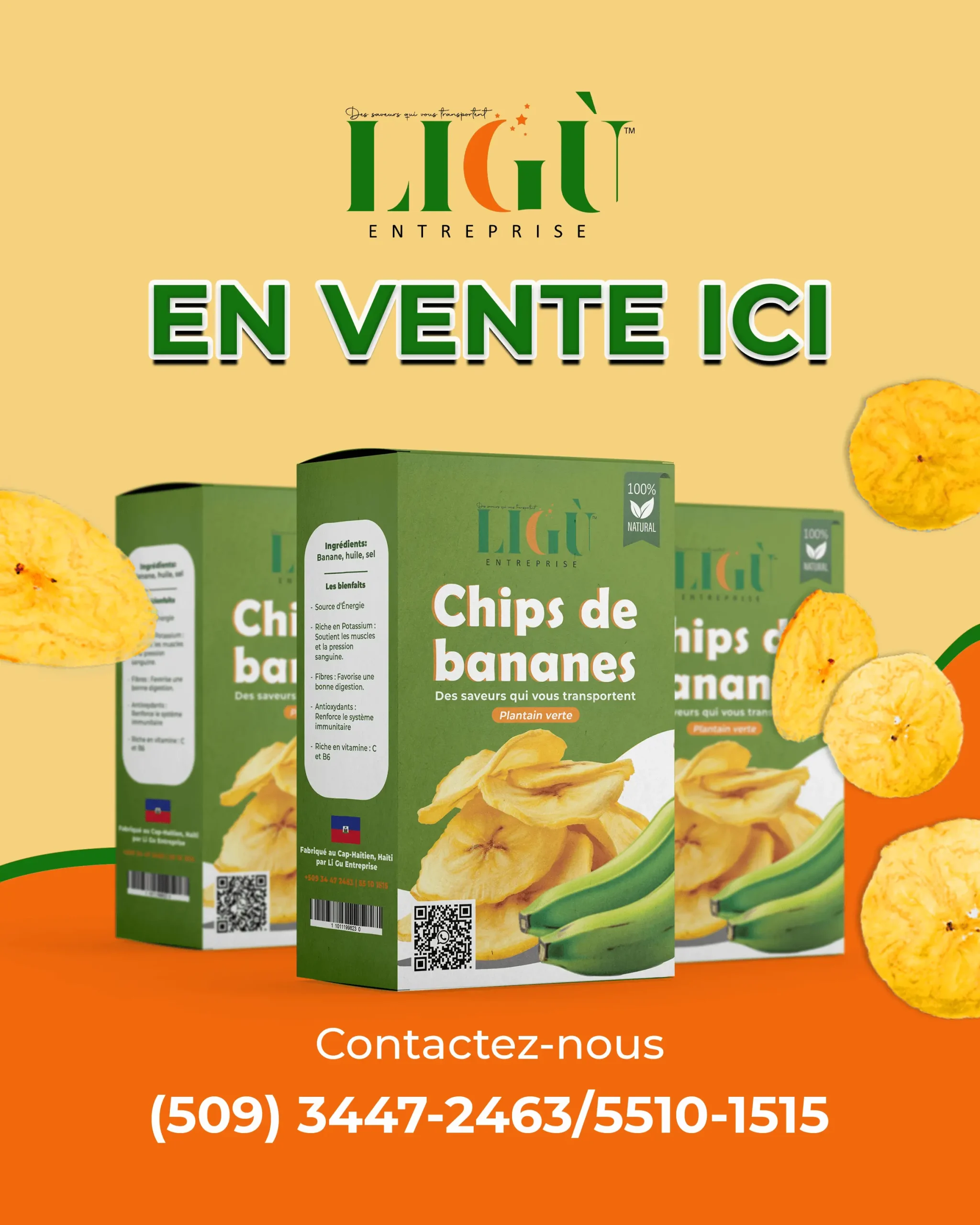 Packaging réaliser pour LIGU