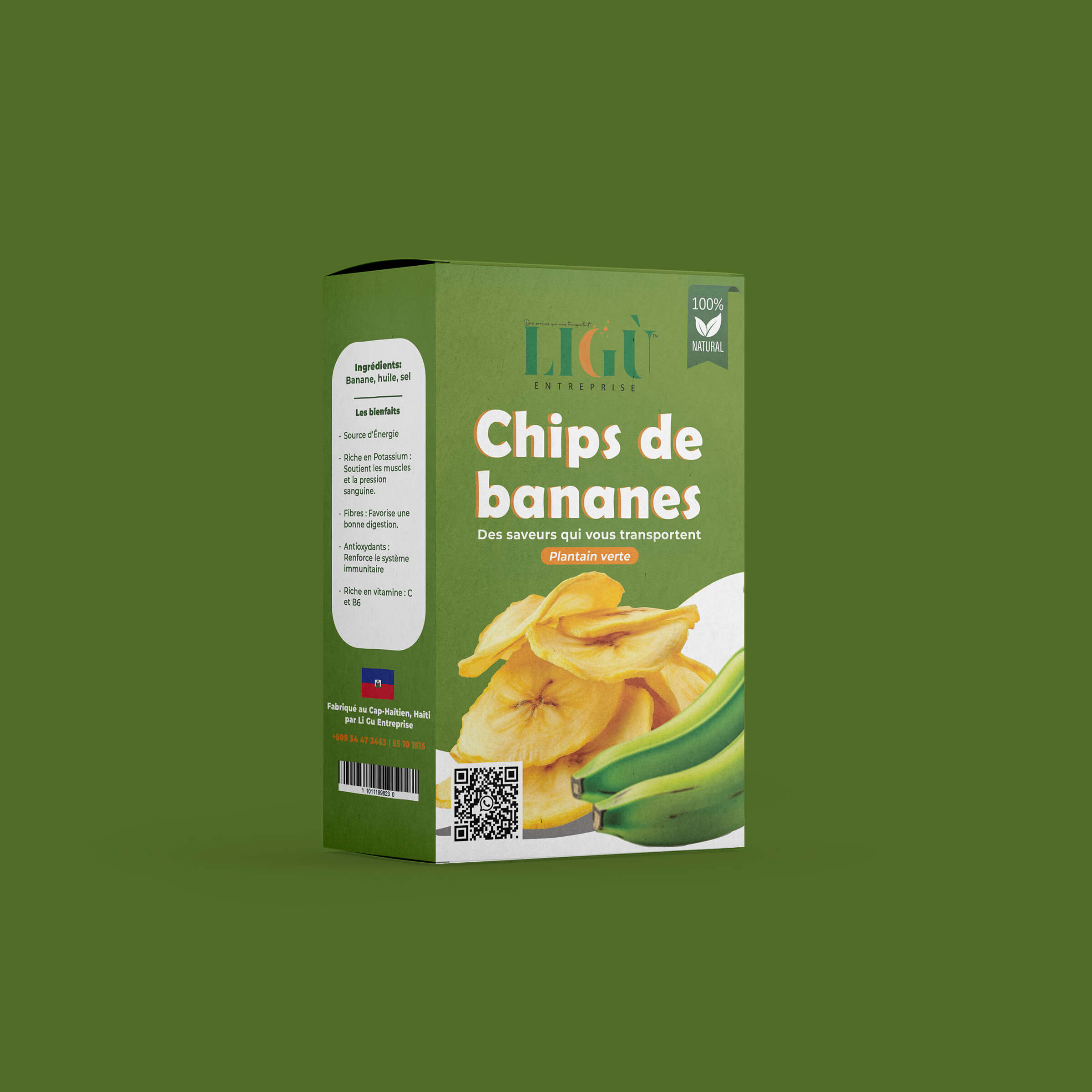 Packaging réaliser pour LIGU
