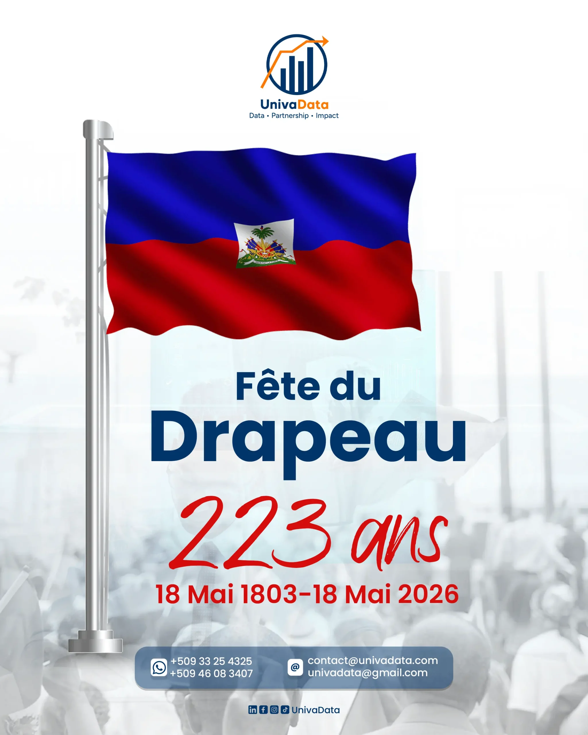 Visuelle réalialiser pour Univadata